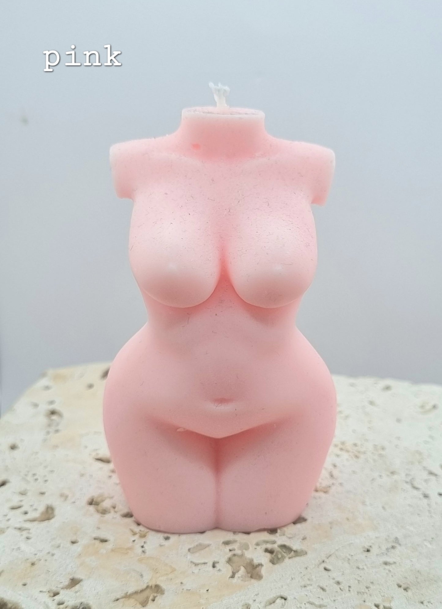 Body Mould Candles - Curvy Woman